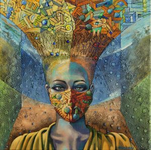 Z nouze ctnost, Josef Achrer, originál, obraz na prodej, online galerie Artlano.eu